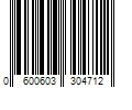 Barcode Image for UPC code 0600603304712