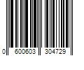 Barcode Image for UPC code 0600603304729