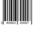 Barcode Image for UPC code 0600603304927