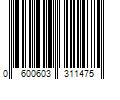 Barcode Image for UPC code 0600603311475