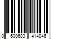 Barcode Image for UPC code 0600603414046