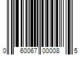 Barcode Image for UPC code 060067000085