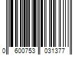 Barcode Image for UPC code 0600753031377