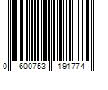 Barcode Image for UPC code 0600753191774