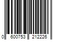 Barcode Image for UPC code 0600753212226