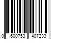 Barcode Image for UPC code 0600753407233