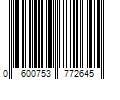 Barcode Image for UPC code 0600753772645