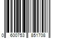 Barcode Image for UPC code 0600753851708