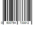 Barcode Image for UPC code 0600754733812