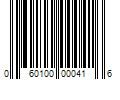 Barcode Image for UPC code 060100000416