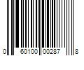 Barcode Image for UPC code 060100002878