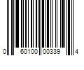 Barcode Image for UPC code 060100003394