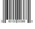 Barcode Image for UPC code 060100003660