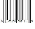 Barcode Image for UPC code 060100008115