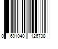 Barcode Image for UPC code 0601040126738