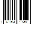 Barcode Image for UPC code 0601154105193