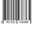 Barcode Image for UPC code 0601202438365