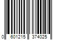 Barcode Image for UPC code 0601215374025