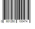 Barcode Image for UPC code 0601250100474