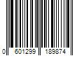 Barcode Image for UPC code 0601299189874