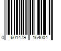 Barcode Image for UPC code 0601479164004