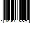 Barcode Image for UPC code 0601479345472