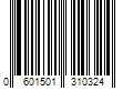 Barcode Image for UPC code 0601501310324