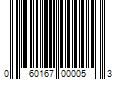 Barcode Image for UPC code 060167000053