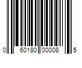 Barcode Image for UPC code 060180000085