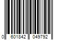 Barcode Image for UPC code 0601842049792