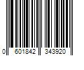 Barcode Image for UPC code 0601842343920