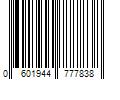 Barcode Image for UPC code 0601944777838