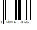 Barcode Image for UPC code 0601986200585