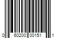 Barcode Image for UPC code 060200001511