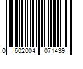 Barcode Image for UPC code 0602004071439