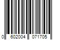 Barcode Image for UPC code 0602004071705