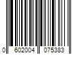 Barcode Image for UPC code 0602004075383