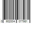 Barcode Image for UPC code 0602004077981