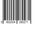 Barcode Image for UPC code 0602004080271