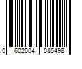 Barcode Image for UPC code 0602004085498