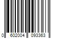 Barcode Image for UPC code 0602004093363