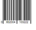 Barcode Image for UPC code 0602004103222