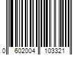 Barcode Image for UPC code 0602004103321