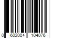 Barcode Image for UPC code 0602004104076