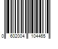 Barcode Image for UPC code 0602004104465