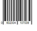 Barcode Image for UPC code 0602004107039