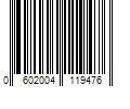 Barcode Image for UPC code 0602004119476