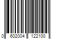 Barcode Image for UPC code 0602004122100