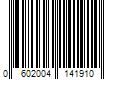 Barcode Image for UPC code 0602004141910