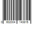 Barcode Image for UPC code 0602004143815